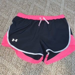 Girls under armour shorts